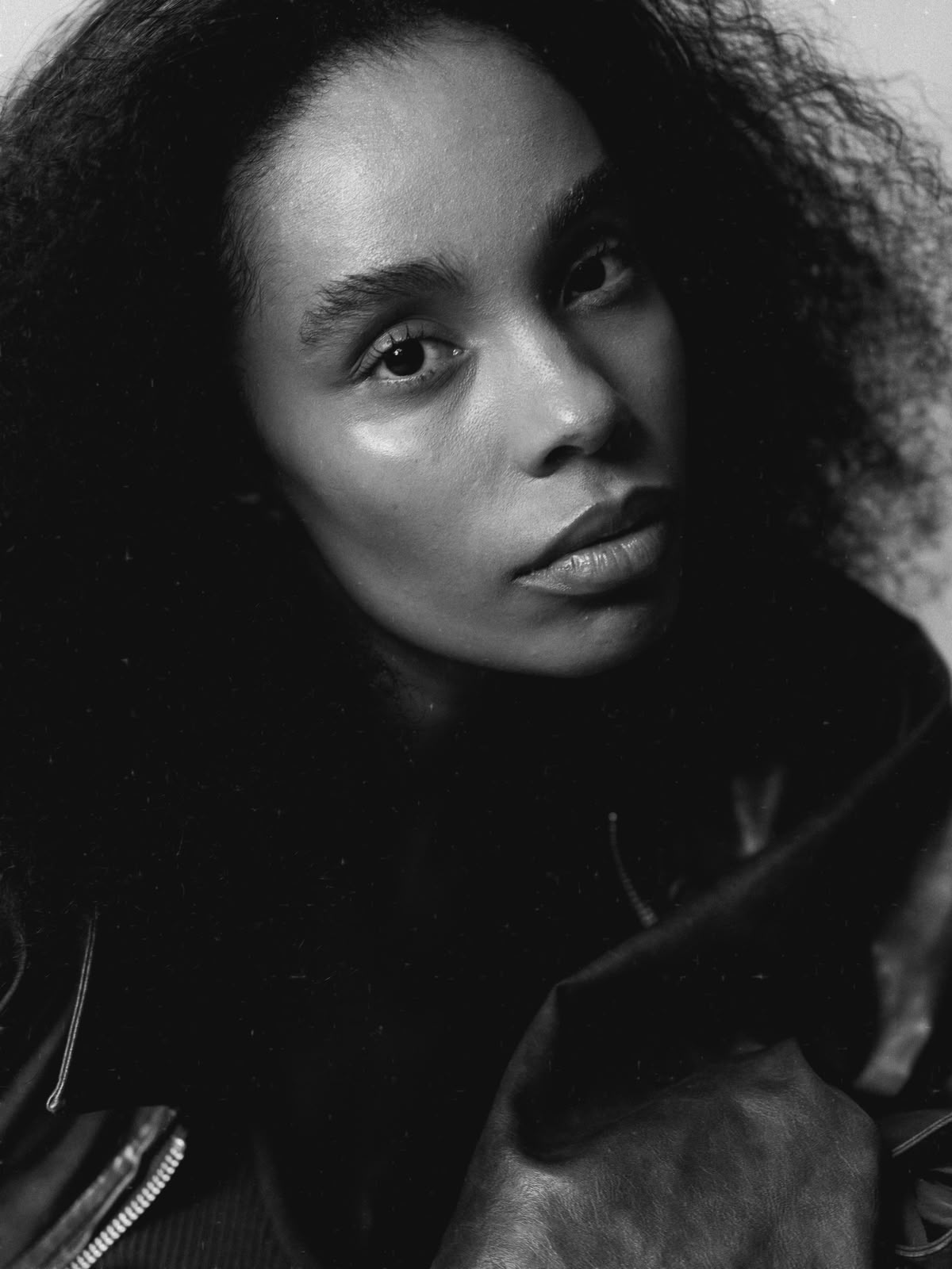 Agatha Neves black and white portrait